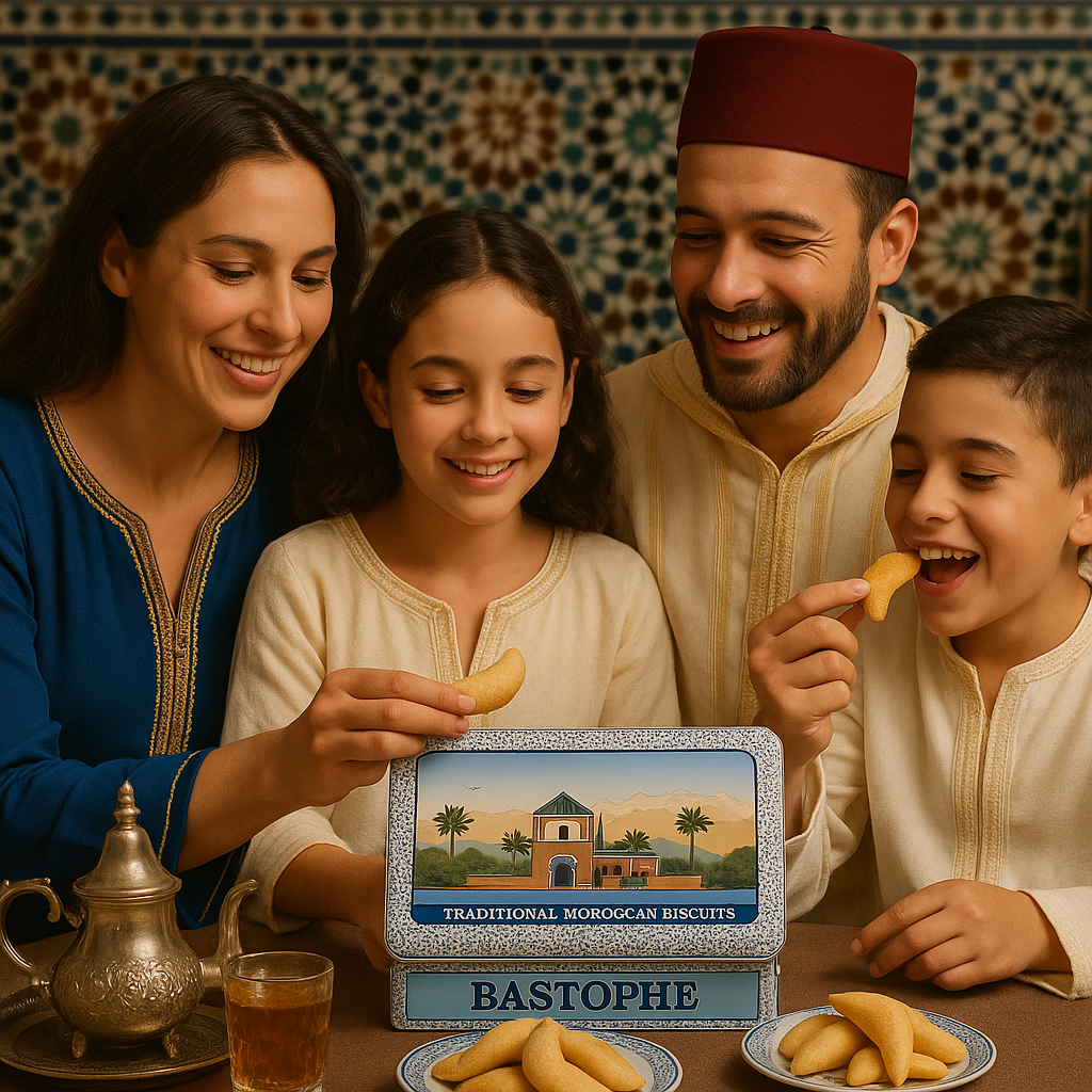 Boite BASTOPHE1927 Gateaux Marocains MIX Traditionnel